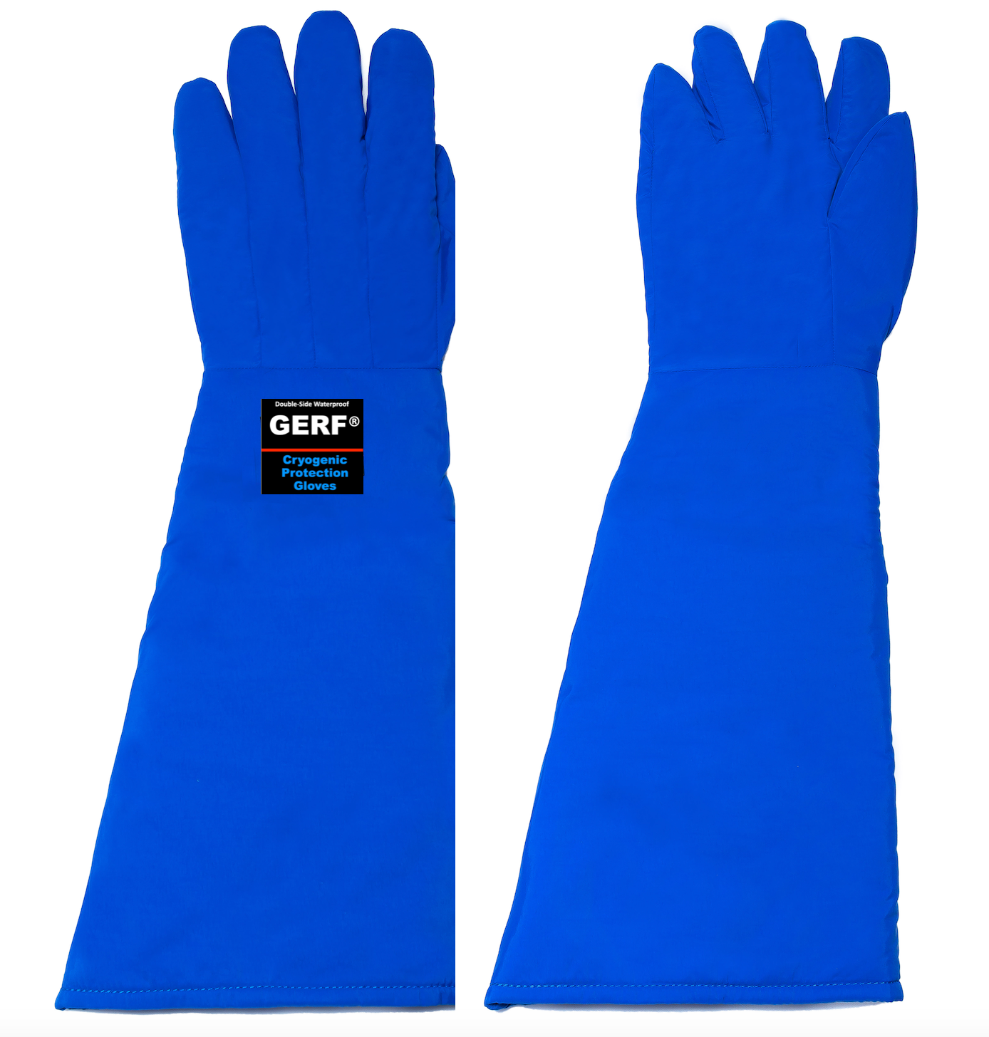 Double Waterproof Elbow-Length Cryogenic Gloves.