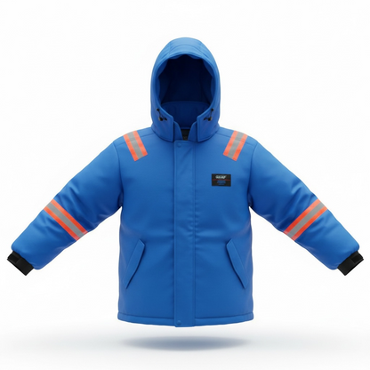 Double Waterproof Cryogenic Protection Jacket with Hood