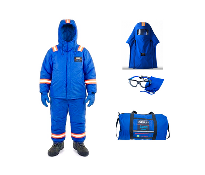 GERF® Waterproof Cryogenic Suit Kit | Jacket, Trousers & Hood | -196°C Protection