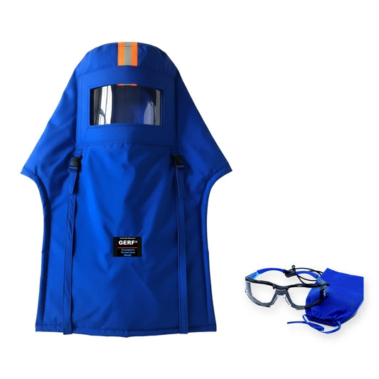 Waterproof Cryo Suit Face Shield