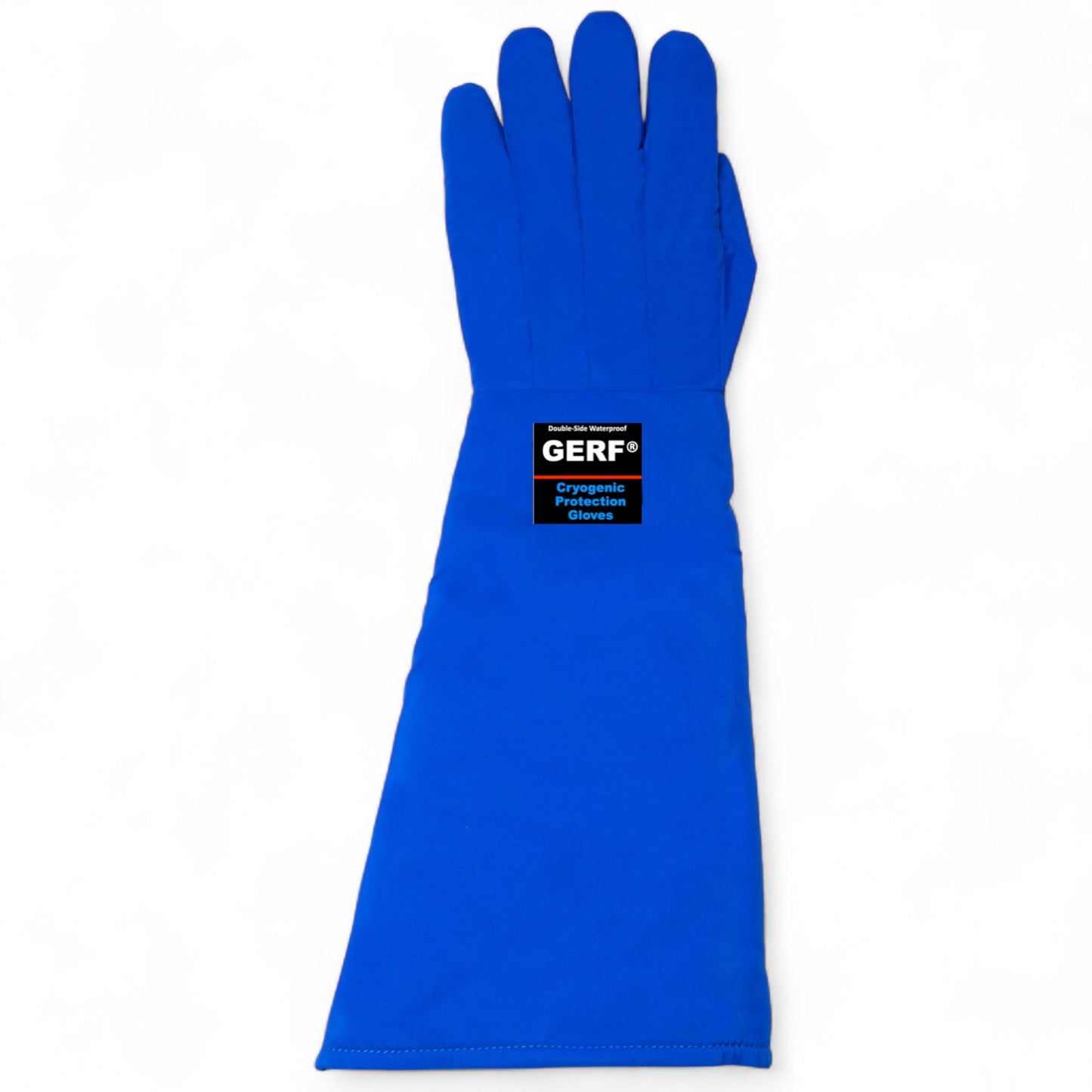 GERF® Certified Cryogenic Gloves, azules, impermeables, protección para temperaturas ultrabajas hasta -196°C.