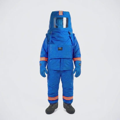 GERF® Waterproof Cryogenic Suit Safety Kit | Full-Body PPE | Scuba Hood + Certified Gloves + Carry Bag | -196°C