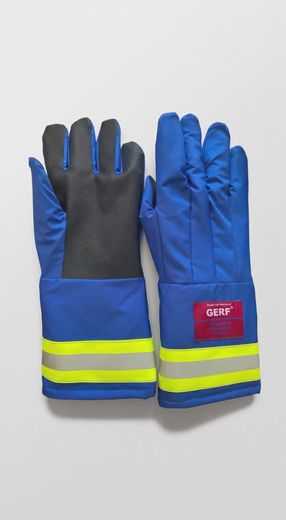 GERF® Extra Grip Mid Arm Cryogenic Gloves 38 cm | Intertek Certified | EN 511 · EN 388 | -196°C